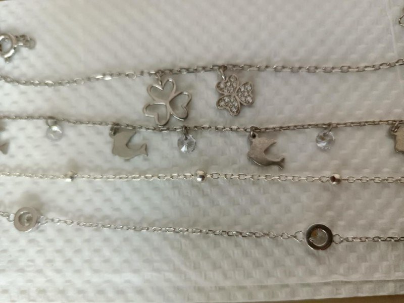 Серебряные кулоны и браслеты 925 пробы 4