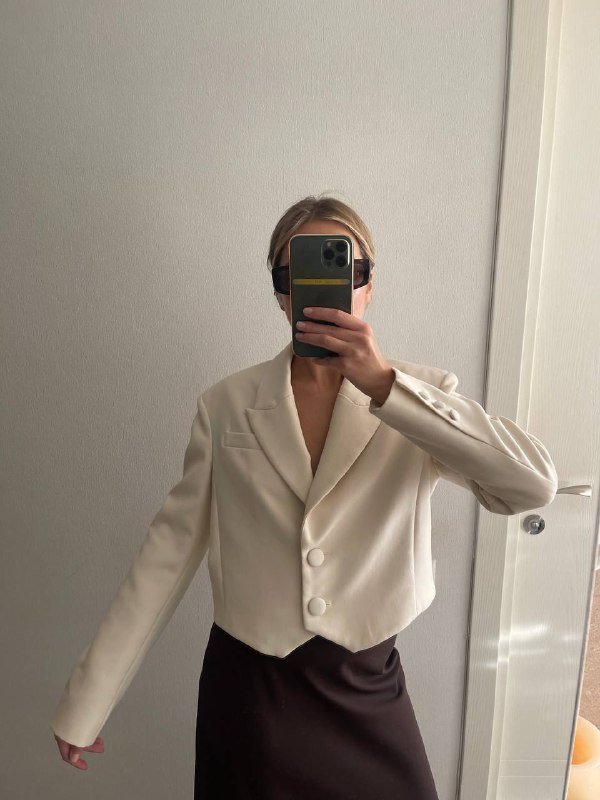 Укороченный жакет женский NICEONE Moscow XS 3