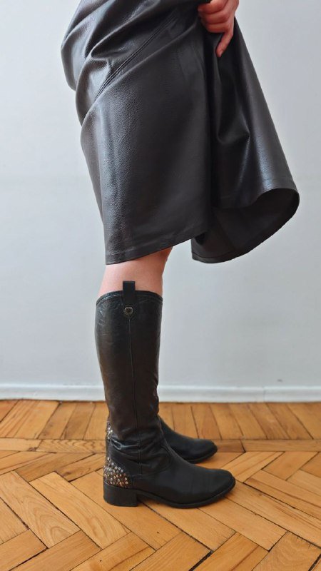 Сапоги кожаные винтажные размер 38 2