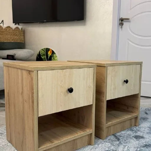 Two bedside tables