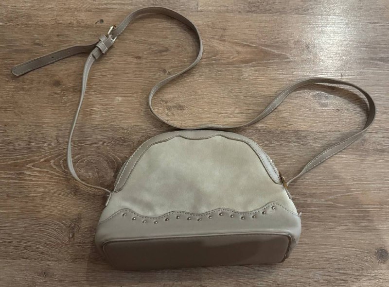 Женские сумки коричневая, светло-бежевая 3