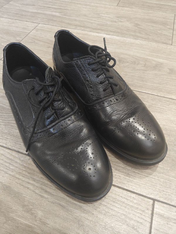 Полуботинки кожаные броги размер 42