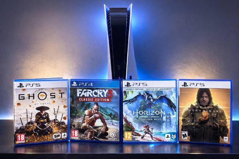 Ghost of Yotei, Horizon Forbidden West, Death Stranding, Far Cry 3 игры для PS5 и PS4