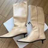 Topshop leather women’s boots, biker boots 4