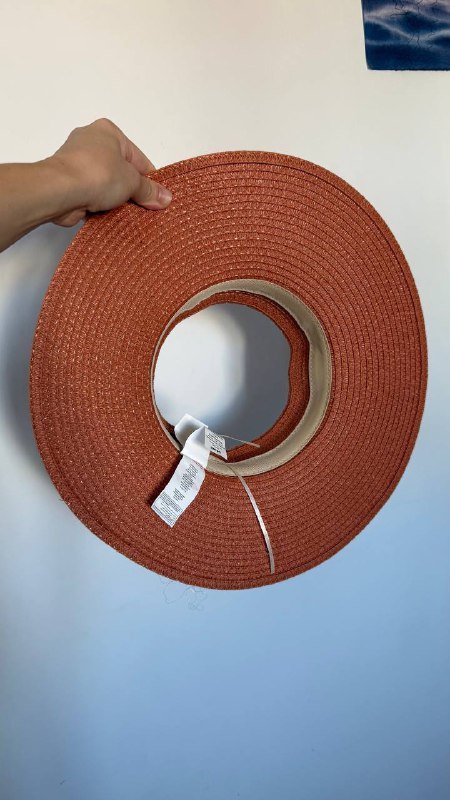 Шляпка от солнца с отверстием для прически 3