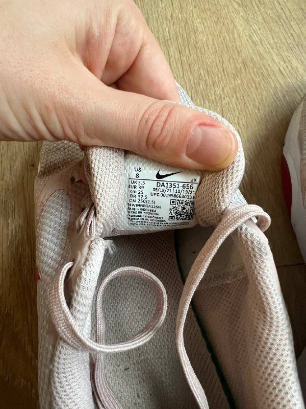 Кроссовки Nike женские розовые размер Eu39 3
