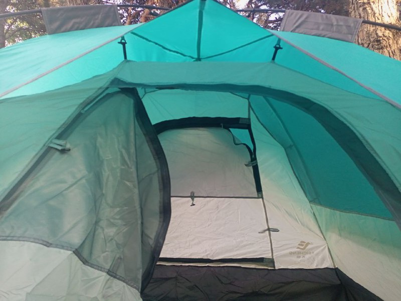 Новая самосборная палатка-паук 2