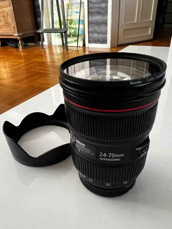 Canon EF 24-70mm f/2.8L II USM + фильтр 1