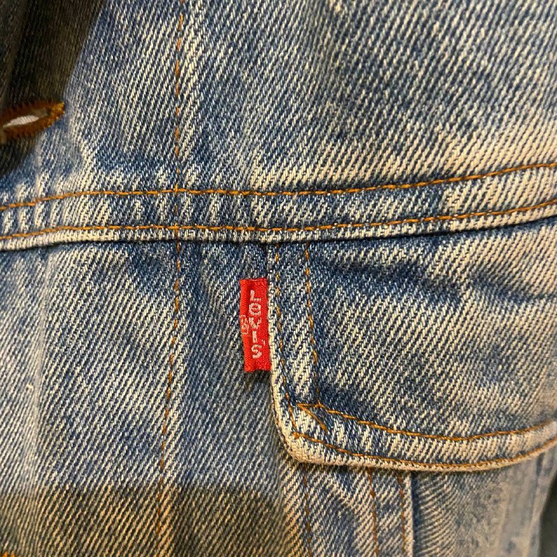 Джинсовая куртка Levi’s винтажная размер L 3