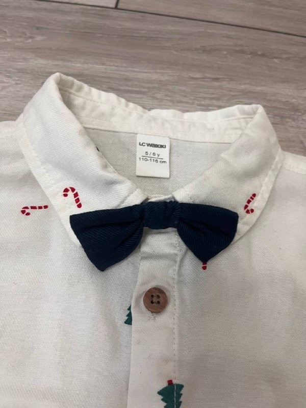 Детские рубашки красная, белая 2