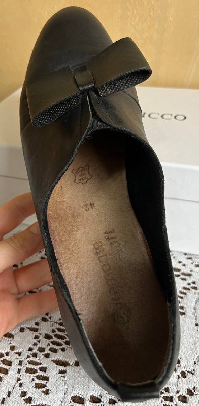 Мужские кожаные туфли размер 42 2