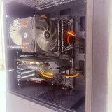 Компьютер Ryzen 5 2600X / GTX 1660 Ti, монитор HP V24i 2