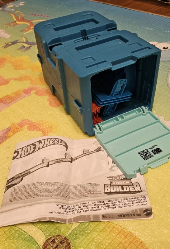 LEGO пожарный самолет, строительный кран, Hot Wheels динозавр, монстер трак, трейлер, канистра 7