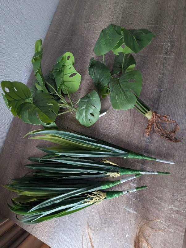 Искуственные цветы растения 2