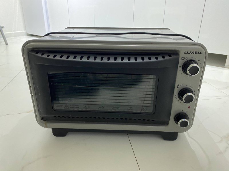 Электропечь духовка с двумя противнями 1