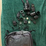 Canon EOS 550D, объективы, вспышка, фоторюкзак 3
