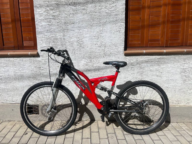 Велосипед 26 размер дисков на новых шинах 4