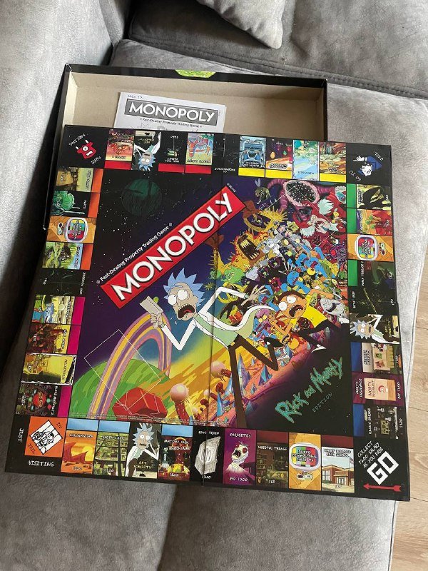 Настольные игры Мафия, Монополия Рик и Морти 6