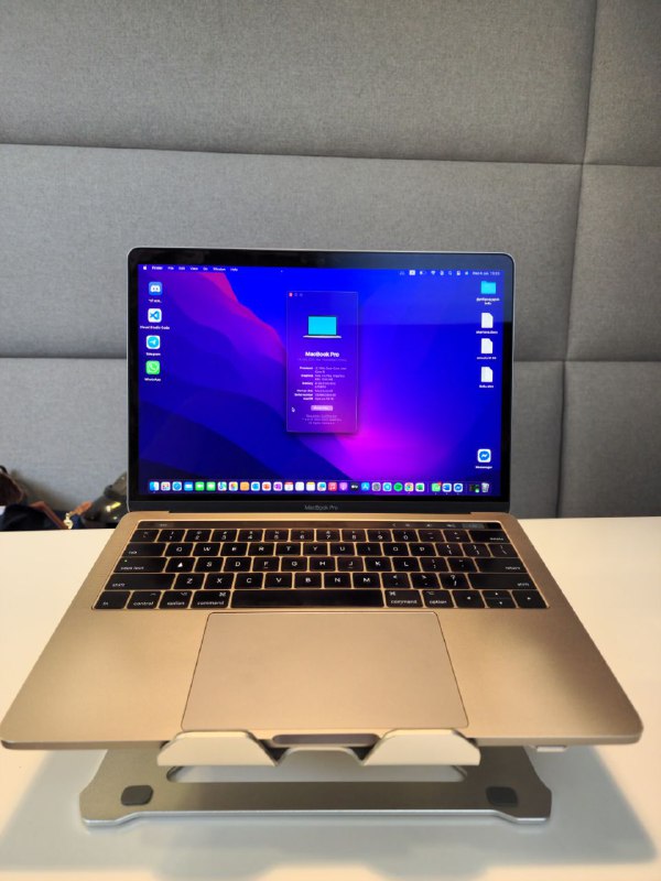 MacBook PRO 2017, 512 GB SSD, 8 GB RAM