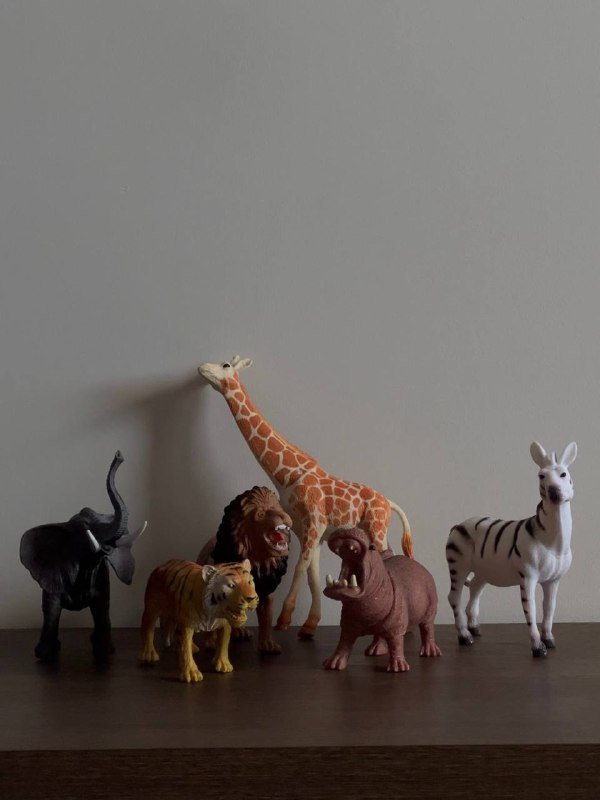 Реалистичные фигурки животных Африки