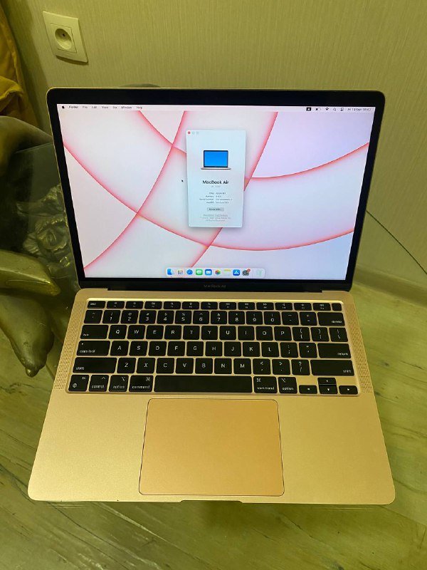 Macbook Air 2020 M1 Rose Gold 3