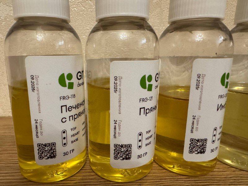 Отдушки ароматические для свечей Greenwax 30г 2