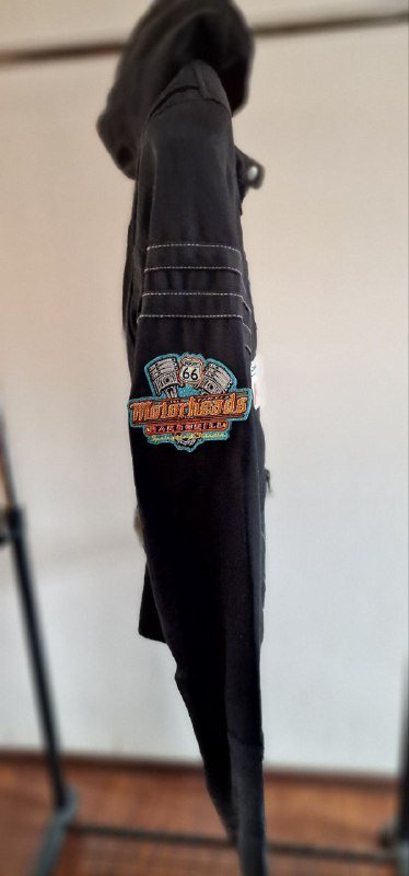 Кастомная женская текстильная куртка Harley-Davidson с жилеткой М 6