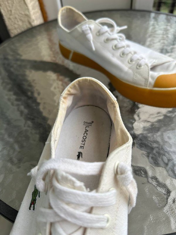 Мужские кеды Lacoste размер 43 3