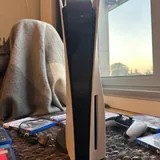 PS5 с дисководом, джойстик и игры комплектом 2