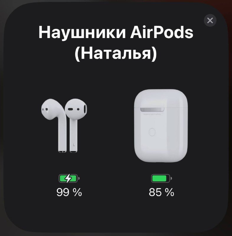 Наушники AirPods второго поколения 4