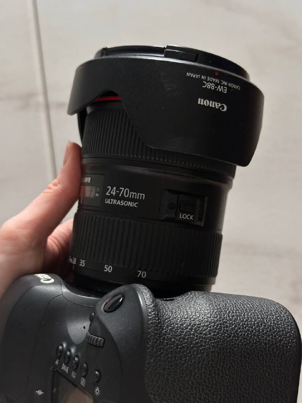 Фотоаппарат Canon 6d Mark II, объектив EF 24-70mm f/2.8 ii 7