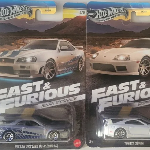 Hot Wheels Fast & Furious models