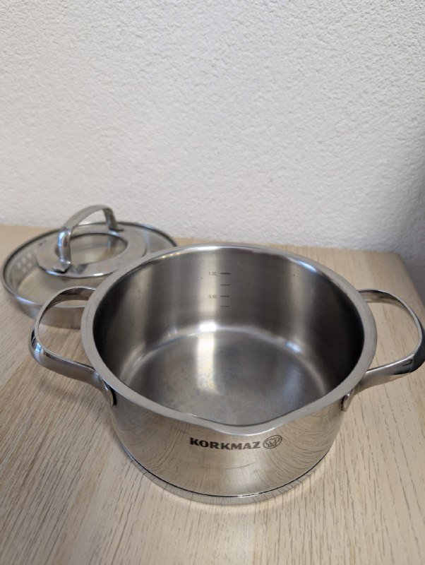 Кастрюля из нержавеющей стали Korkmaz 1.5 л 2