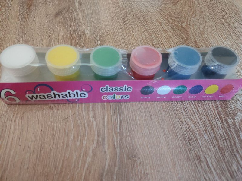 Колпачки на ниппель, пряжки для рюкзака, гуашь 6 цветов, брелок для бутылки, баночки для специй 4