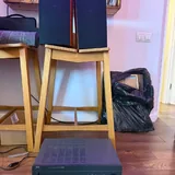 Полочные колонки Kef Q1, усилитель Nad 320bee 1
