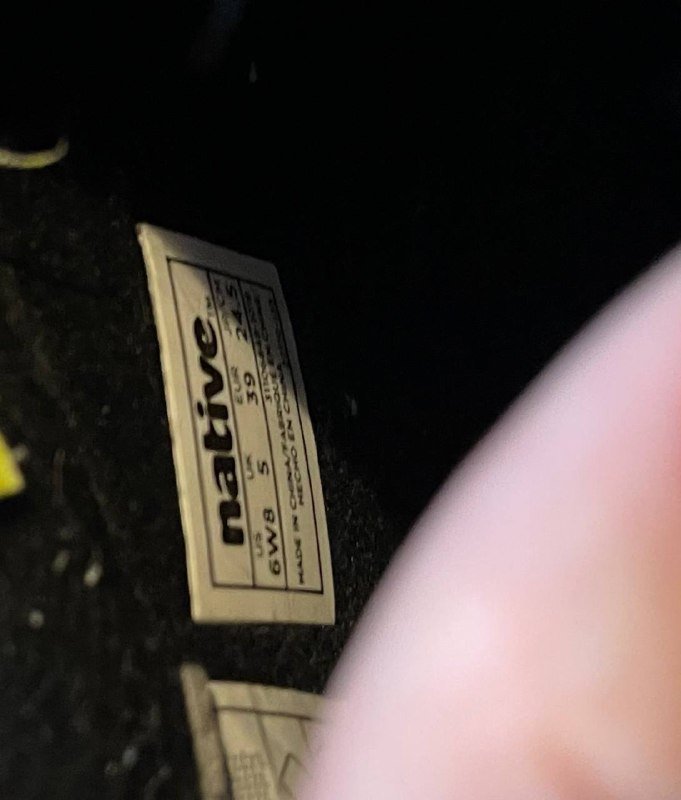 Ботинки Native 39 размер 2