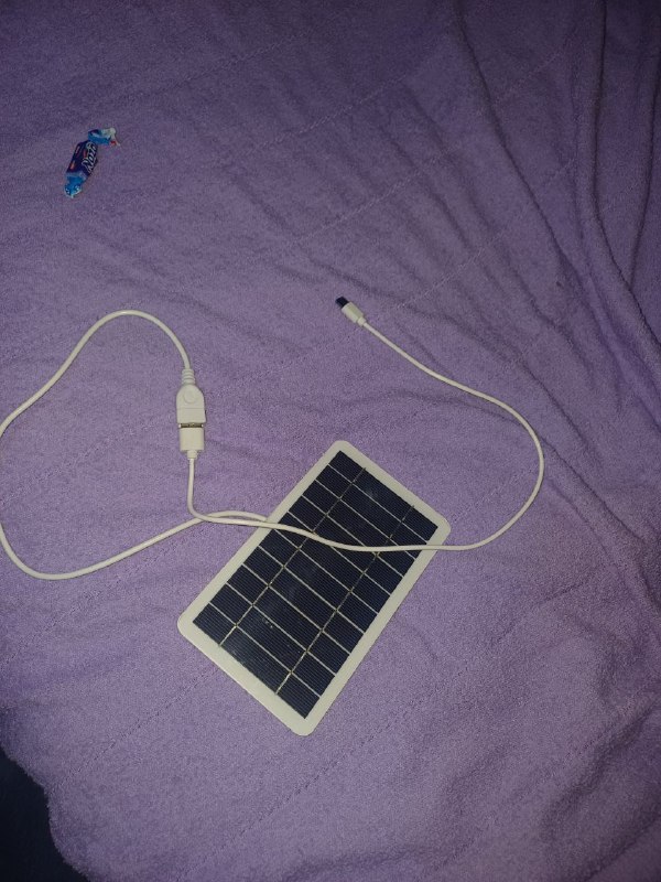 Power bank на солнечных батареях 1