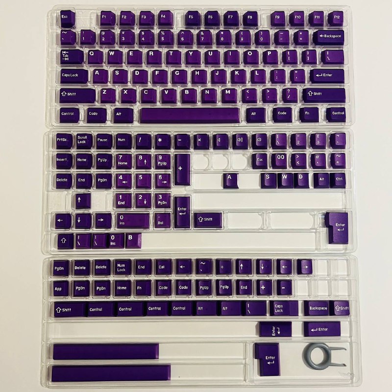 3 набора клавиш для механической клавиатуры Cherry PBT 5