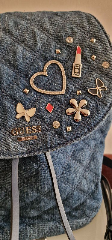 Джинсовый рюкзак Guess 5