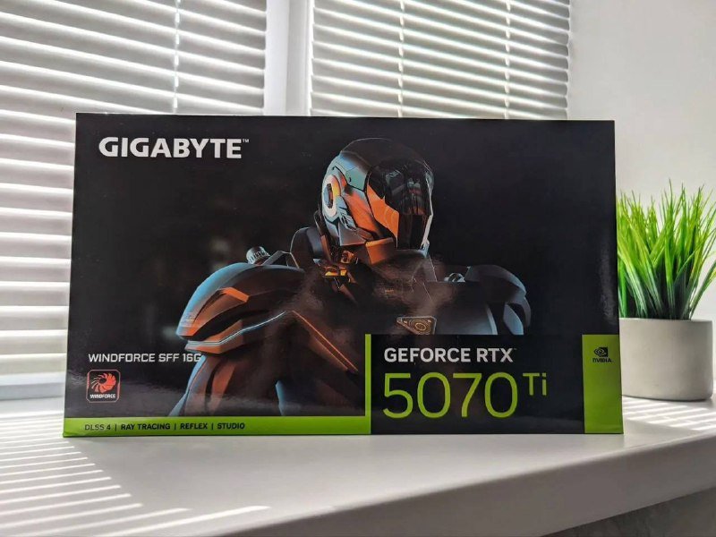 Видеокарта GIGABYTE RTX 5070 Ti 16GB