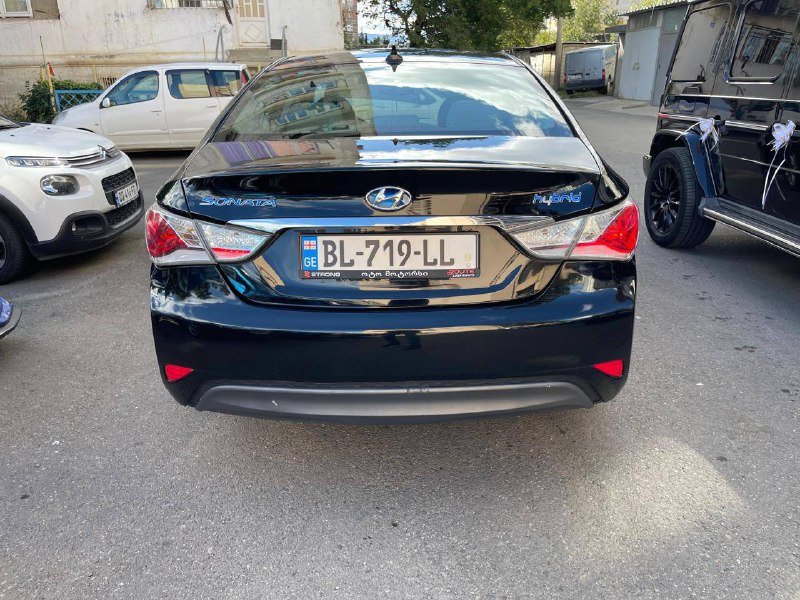 Hyundai sonata 2.4 Hybrid black 2014 2