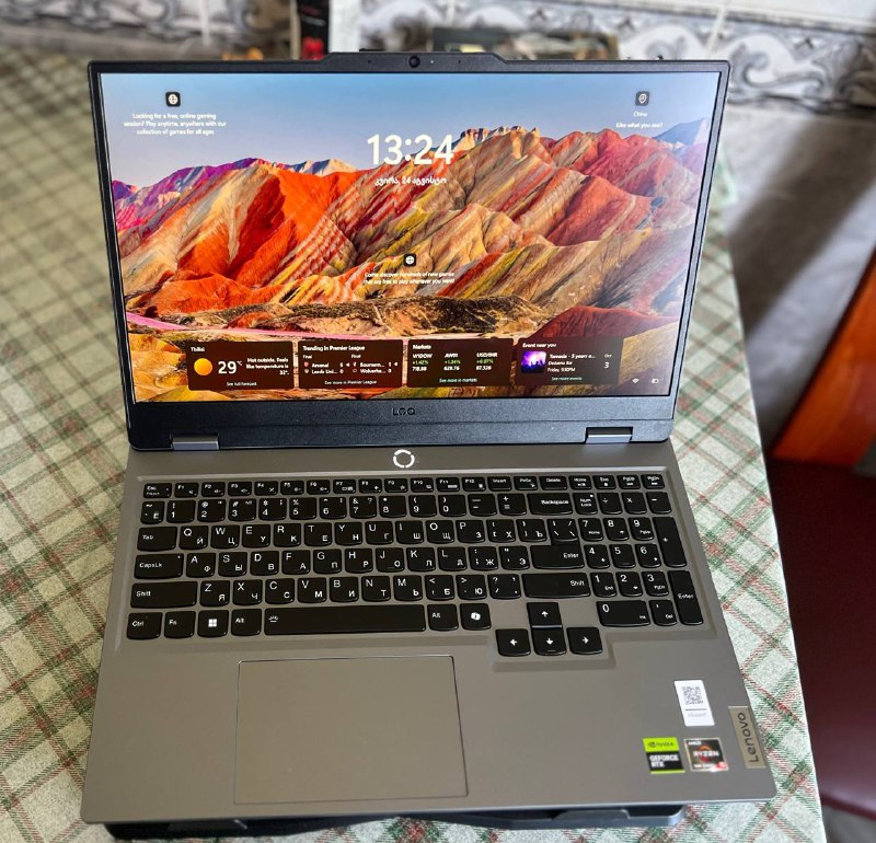 LENOVO LOQ геймерский ноутбук Ryzen 5 7235HS, RTX 4050, 16GB RAM, 512SSD