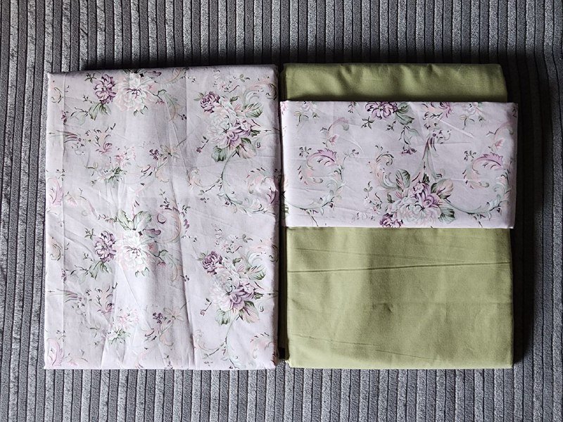 двухспальный комплект постельного белья из поплина