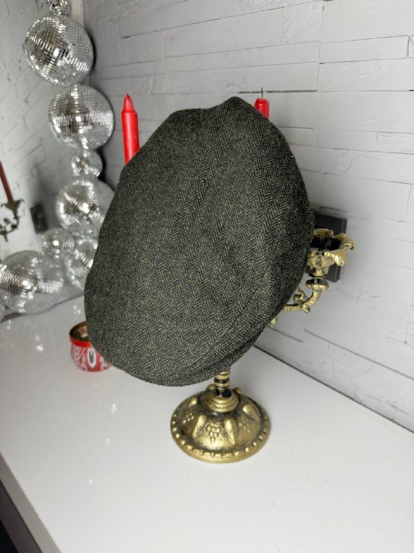 Оригинальная шляпа Barbour cheviot flat cap размер S