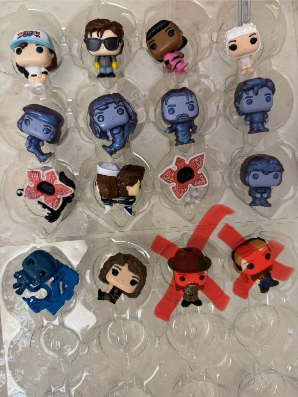 Игрушки из Kinder joy Stranger Things О.С.Д.