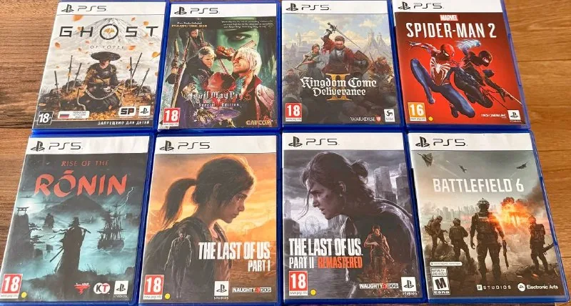 Игры на дисках для PlayStation 5