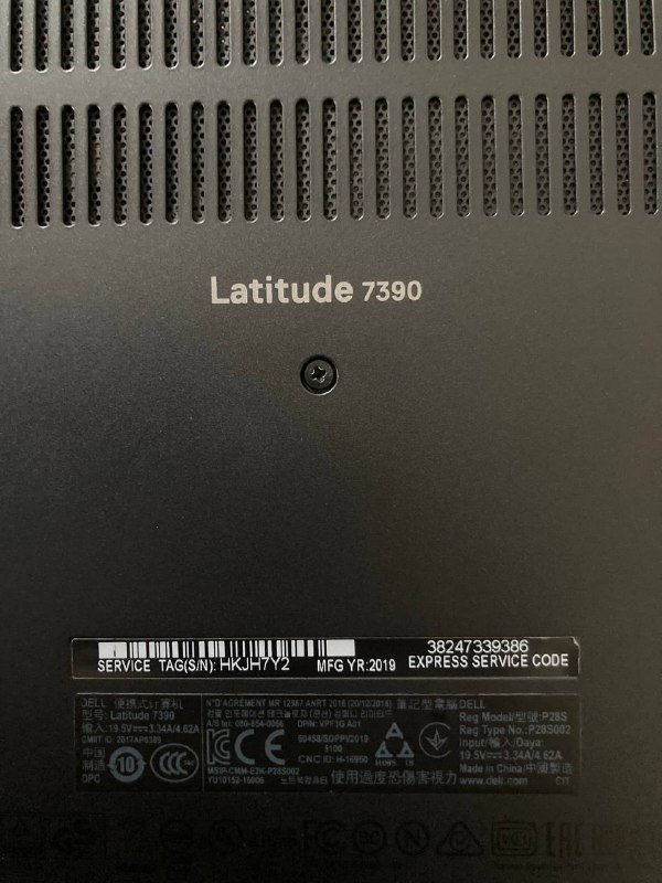 Ноутбук Dell Latitude 7390 6