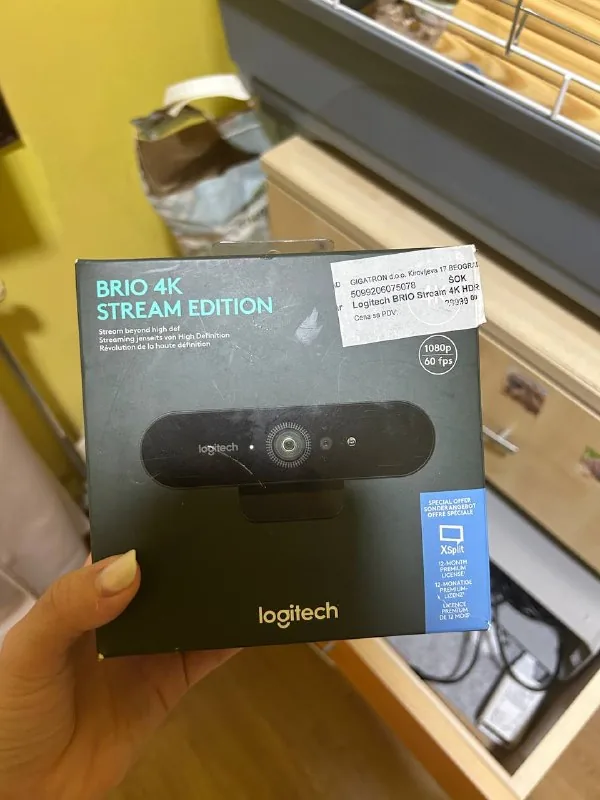 Камера Logitech BRIO 4K Stream Edition