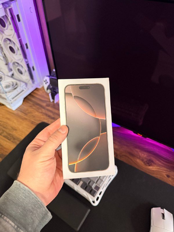 Apple iPhone 16 Pro max desert titanium 256GB E sim