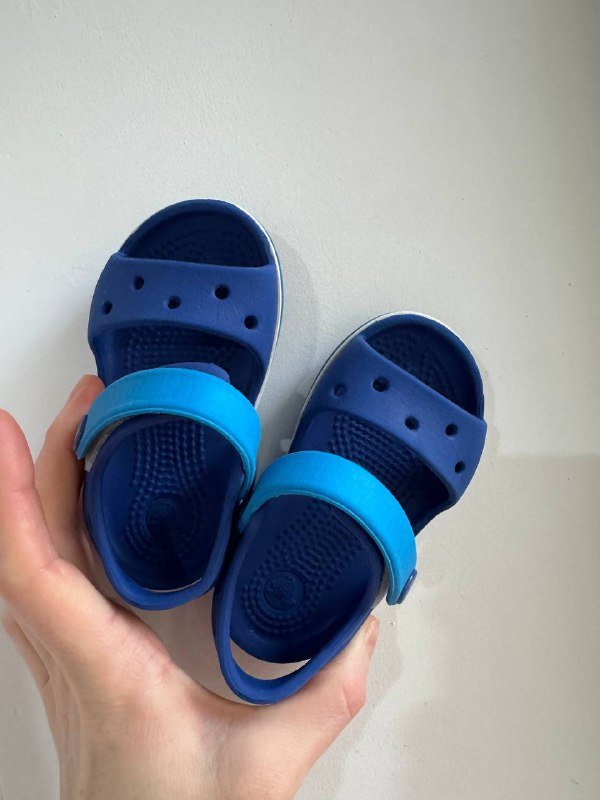 Детские синие туфли Crocs размер 20-21 2